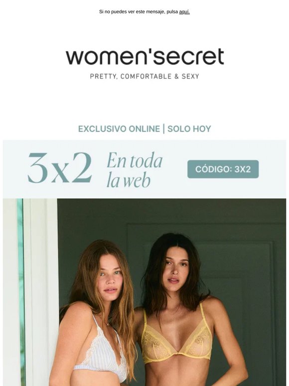 ¡3X2 en TODO! 🏃‍♀️ Solo 24h: date prisa
