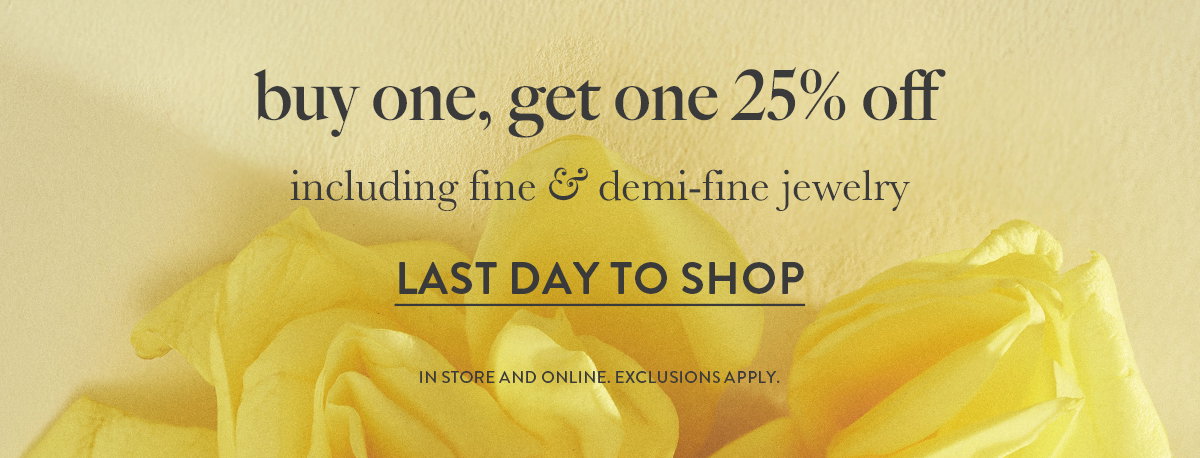 buy one, get one 25% Off