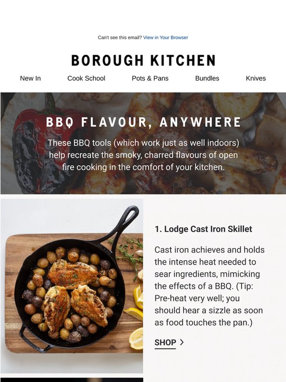 Recreate BBQ flavours indoors