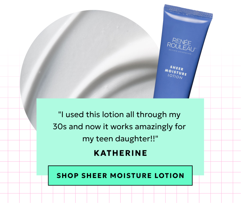 Sheer Moisture Lotion: "I used this lotion all through my 30s and now it works amazingly for my teen daughter!!" - Katherine