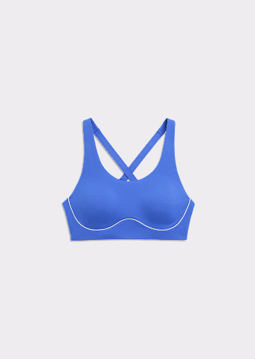Signature Shape Sports Bra Blue