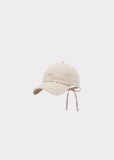 Bow Cap Beige