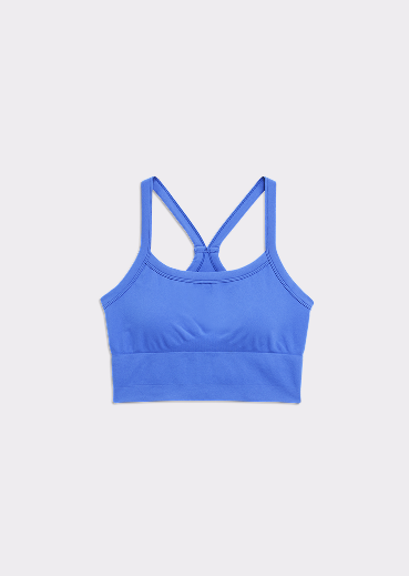 Seamless Contour Tank Top Blue