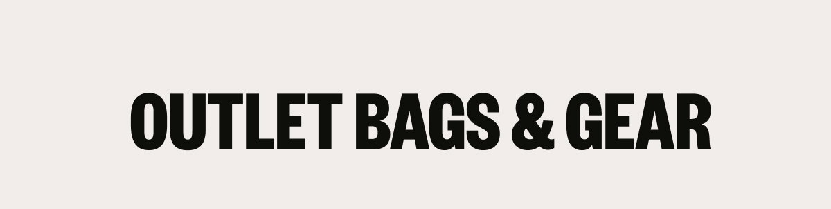 Outlet Bags & Gear