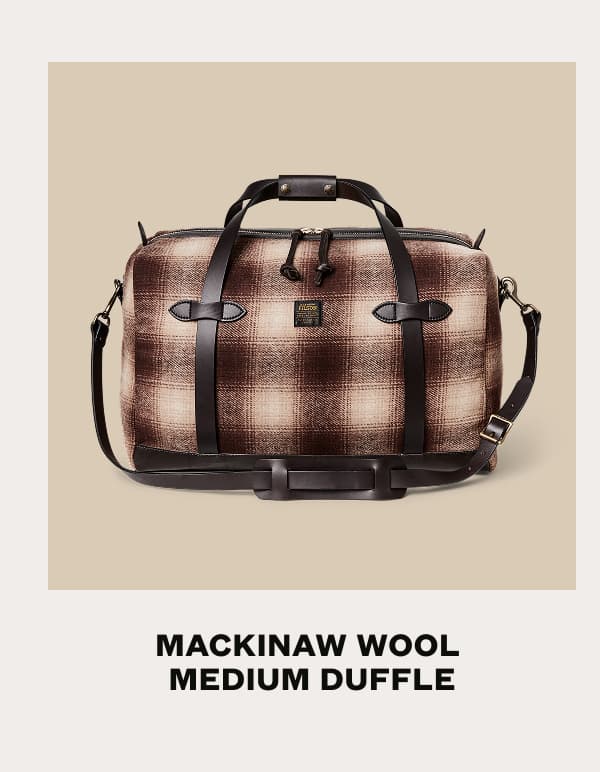Mackinaw Wool Medium Duffle