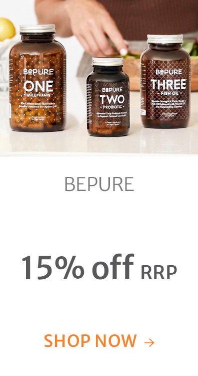 15% off RRP on BePure