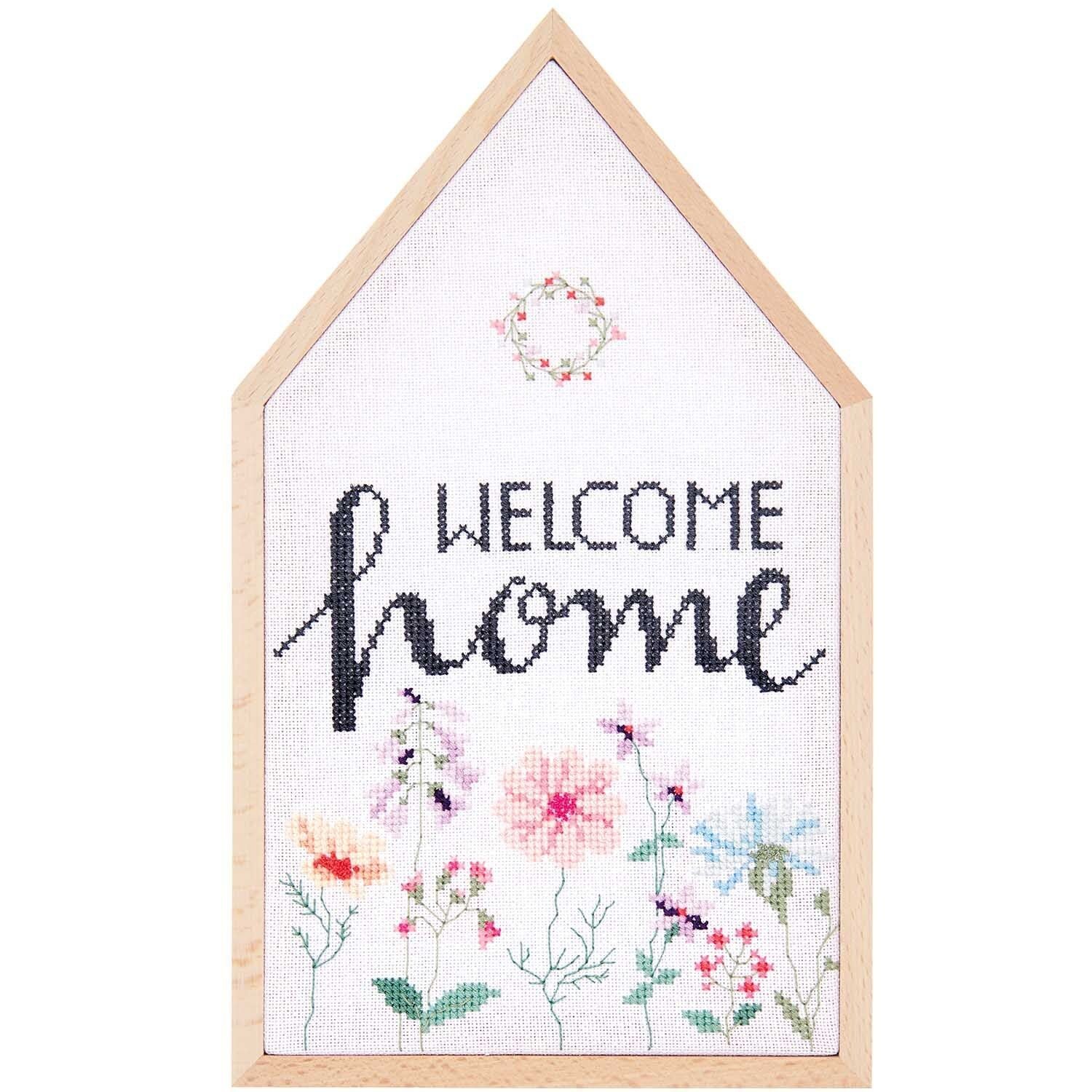 Stickpackung Welcome Home