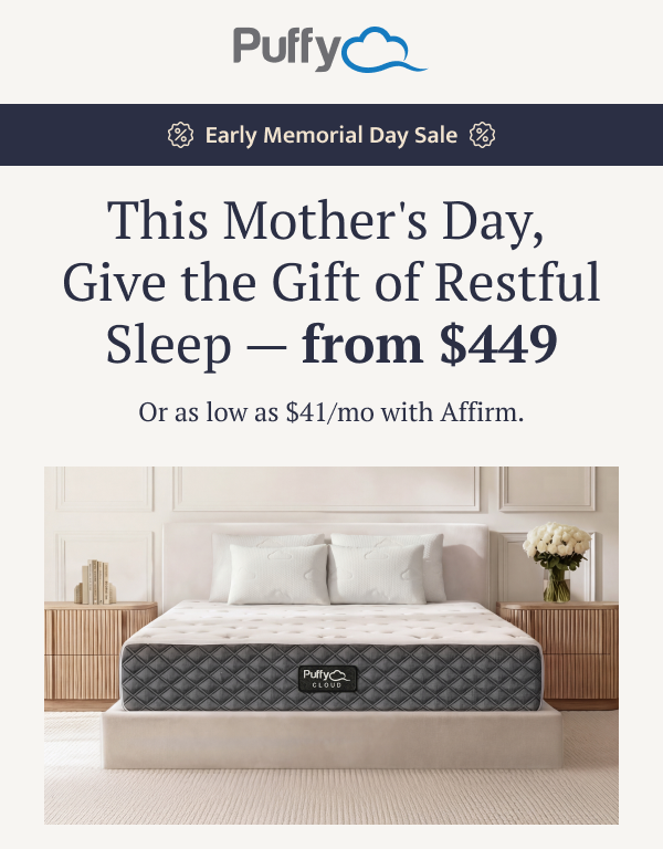 Save $1,350 on exquisite comfort with code...