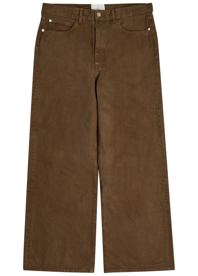 THE ELDER STATESMAN Hunter wide-leg jeans