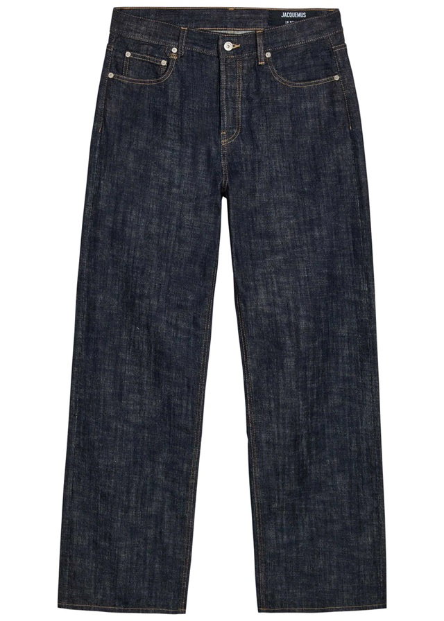 JACQUEMUS Le De-Nimes Droit wide-leg jeans