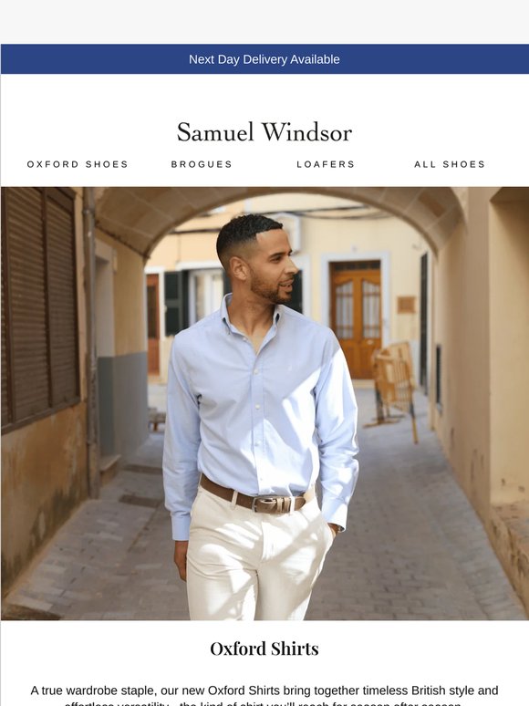 New Oxford Shirts | Any 2 for £50
