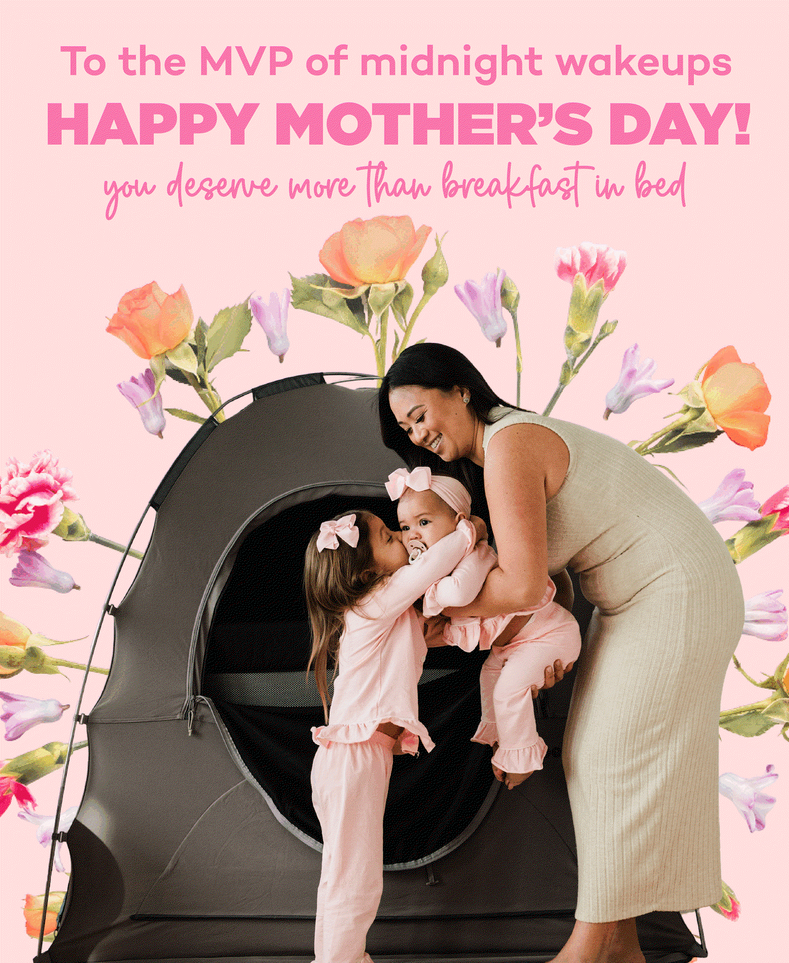 To the MVP of midnight wakeups - Happy Mother's Day!