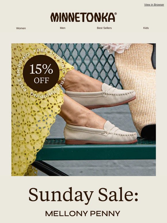 Sunday SALE on this Penny Loafer