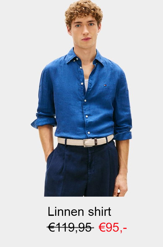 Tommy hilfiger linnen shirt