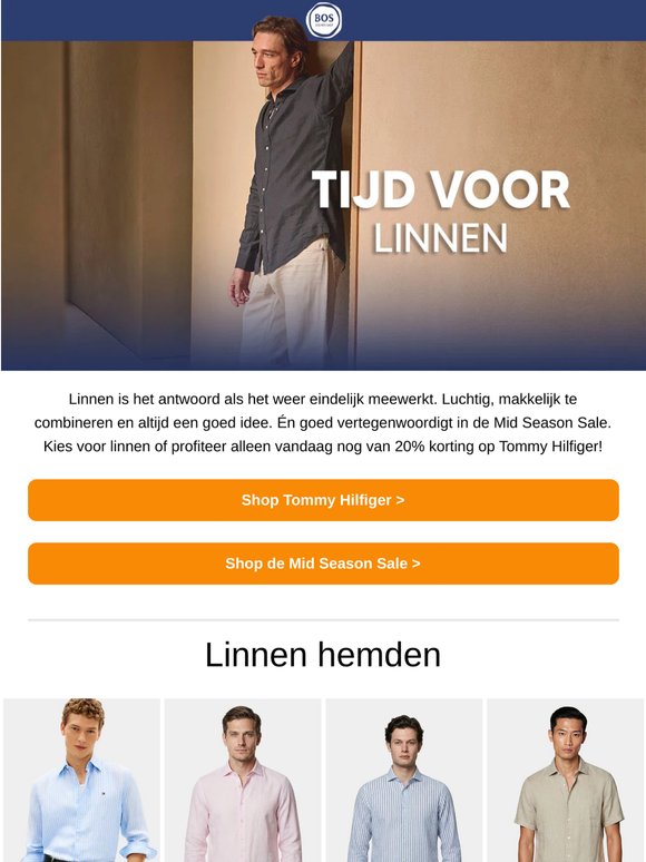 Mid Season Sale I Tijd voor Linnen!