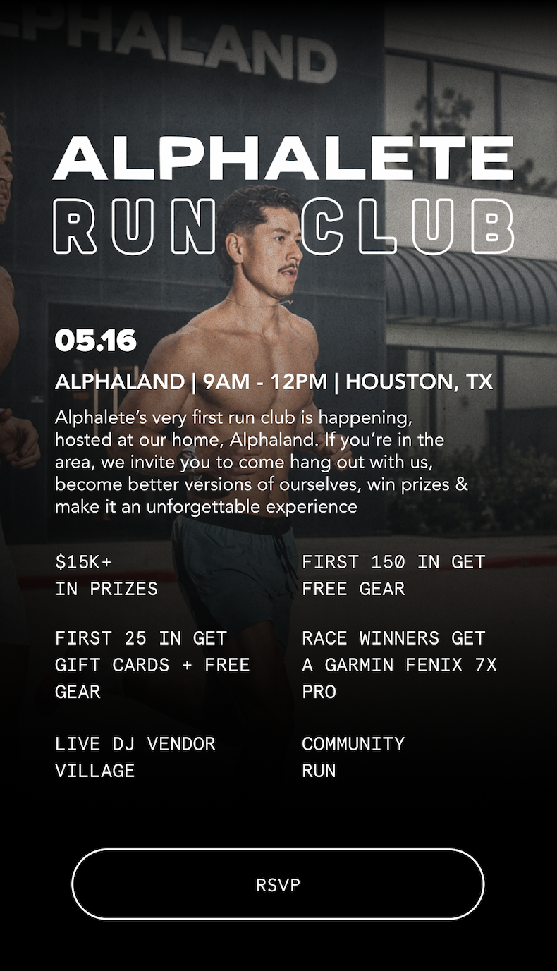 Alphalete Run Club