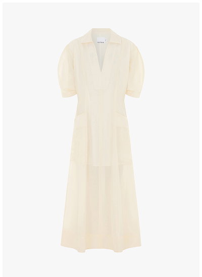 TRACY SHEER MIDI DRESS