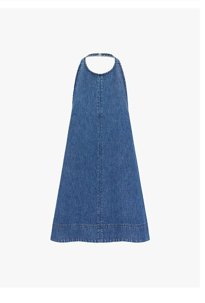SANDY DENIM MINI DRESS