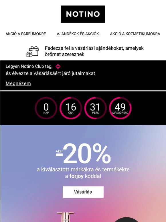 Fedezze fel a szépségápolás világát akár 20% kedvezménnyel