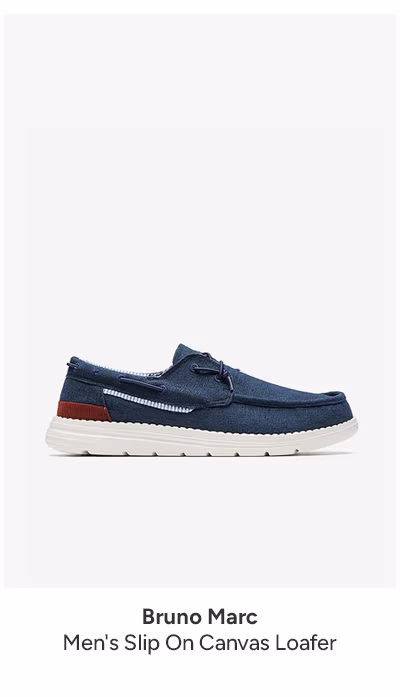 Men's Slip-On Canvas Loafer