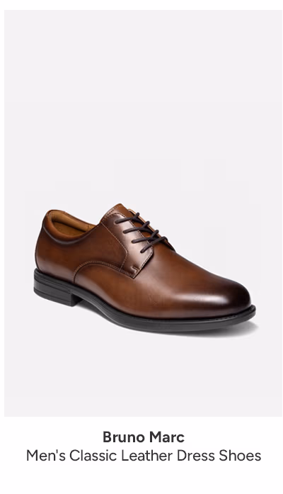 Men's Classic Leather Dress Shoes