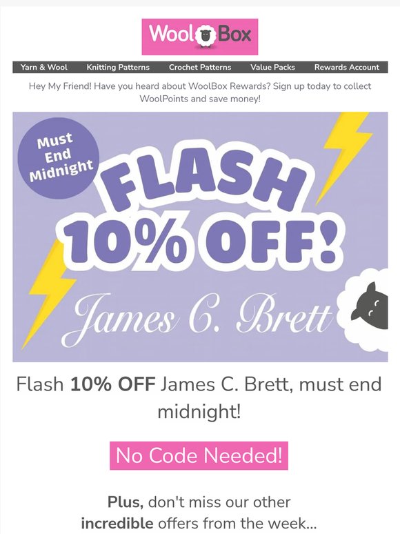 Flash 10% Offer Ending Tonight! ⌛