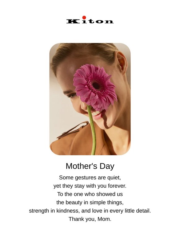 Thank you, Mom