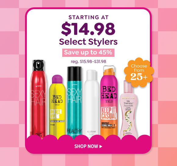 $14.98 SELECT HAIRCARE STYLING AIDS