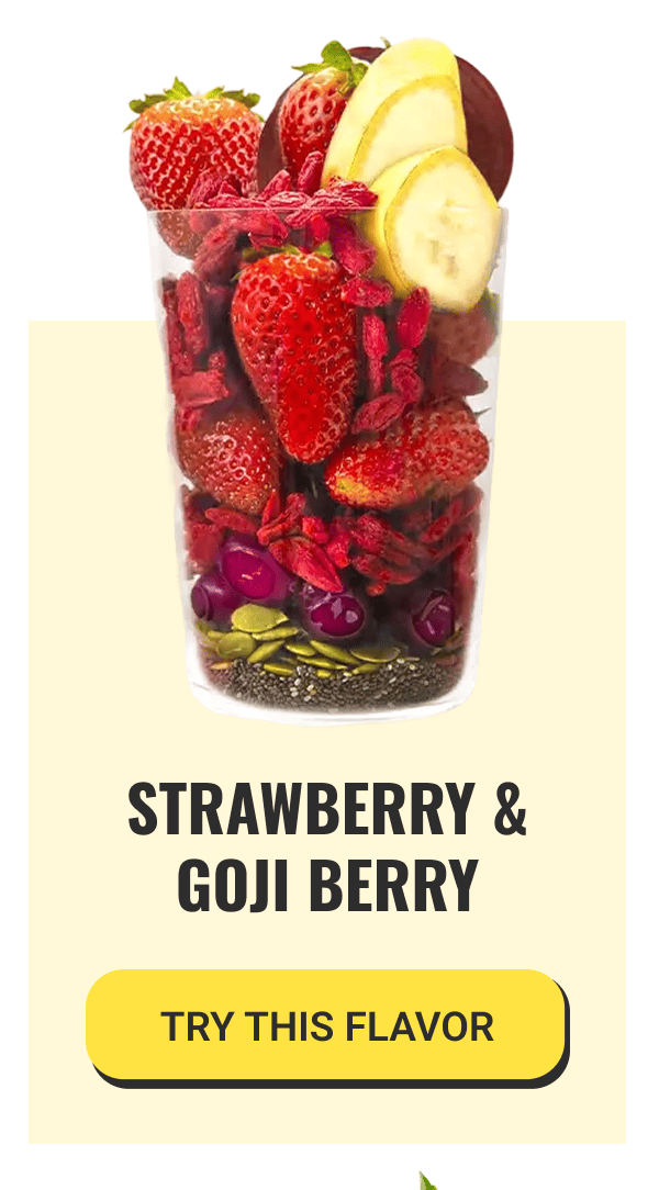 Strawberry & Goji Berry Smoothie