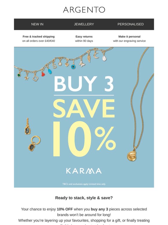 10% Off When You Buy 3 ✨
