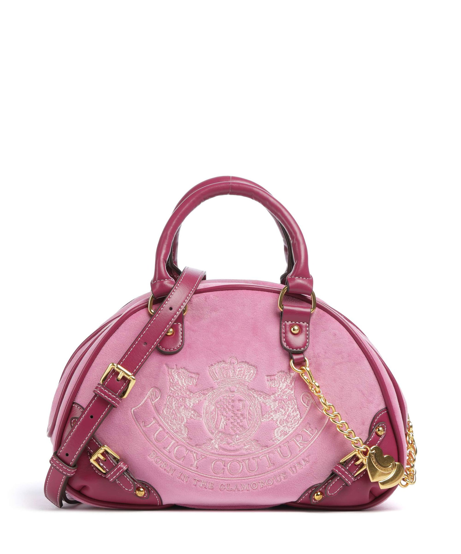 Juicy Couture Twig Narrative Velvet Handbag velvet fabric