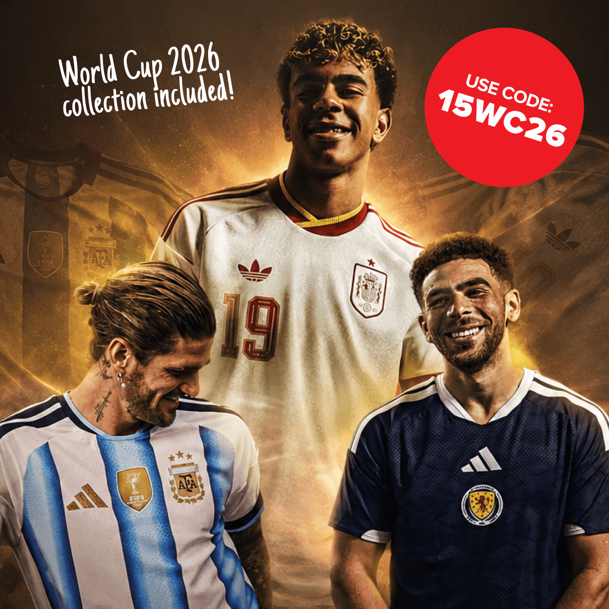 15% OFF Code: 15WC26 