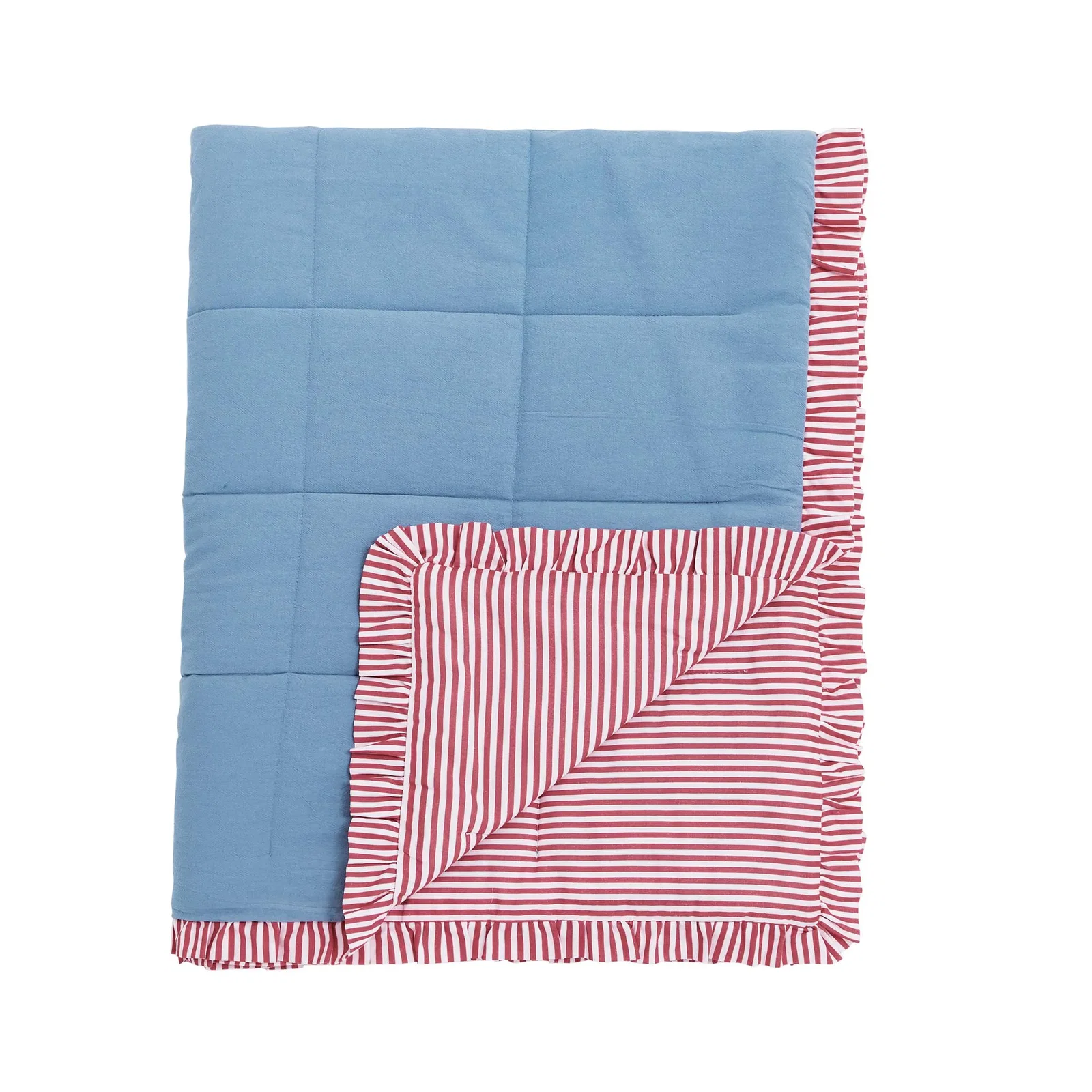 Image of Siesta Stripe Throw, Red