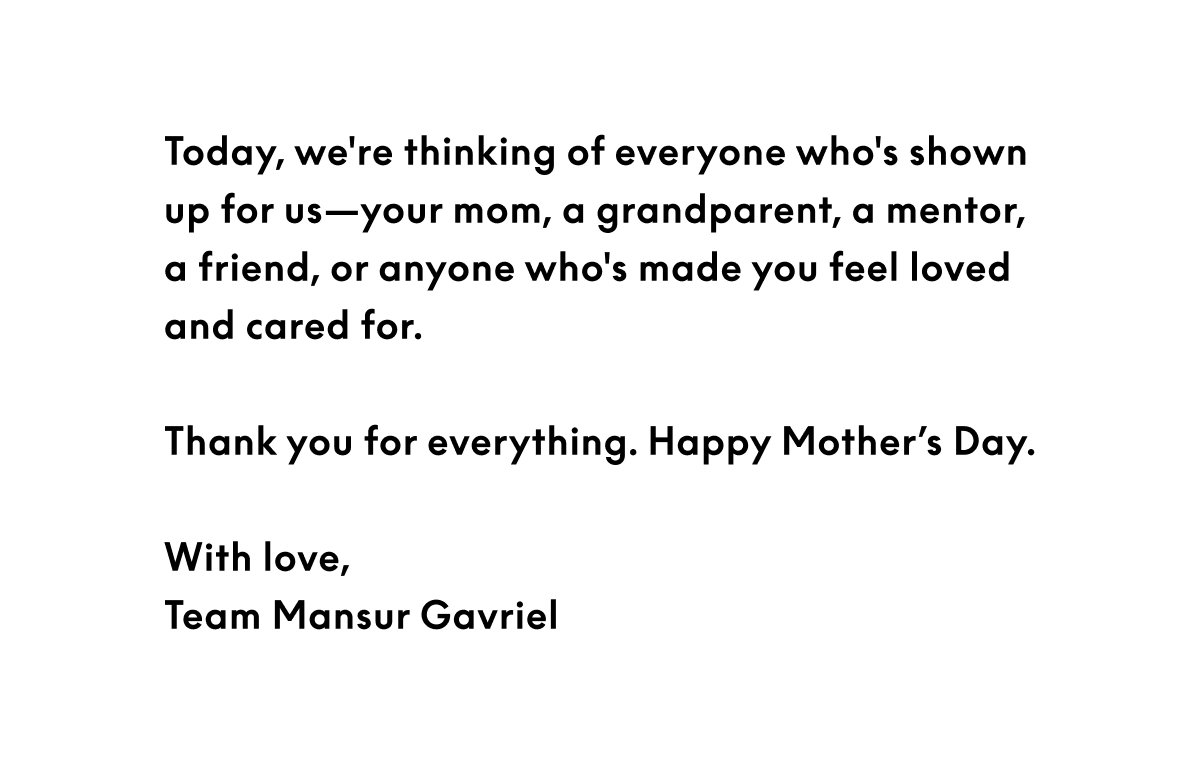 Today, we're thinking of everyone who's shown up for us—your mom, a grandparent, a mentor, a friend, or anyone who's made you feel loved and cared for.