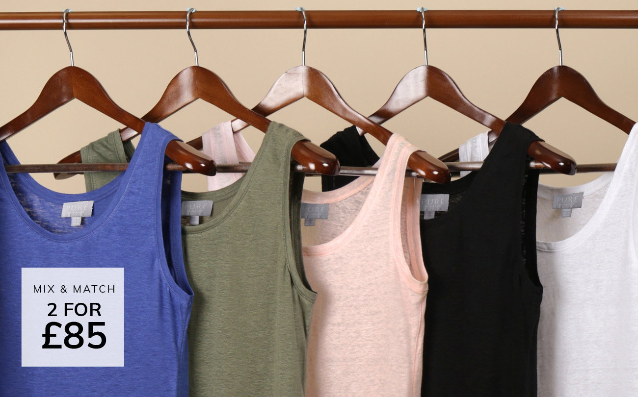 Luxury Linen Jersey Vest