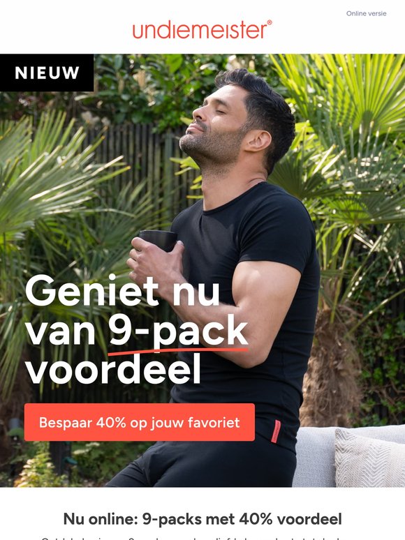 Nieuw: De allerlaagste prijs op boxershorts en T-shirts