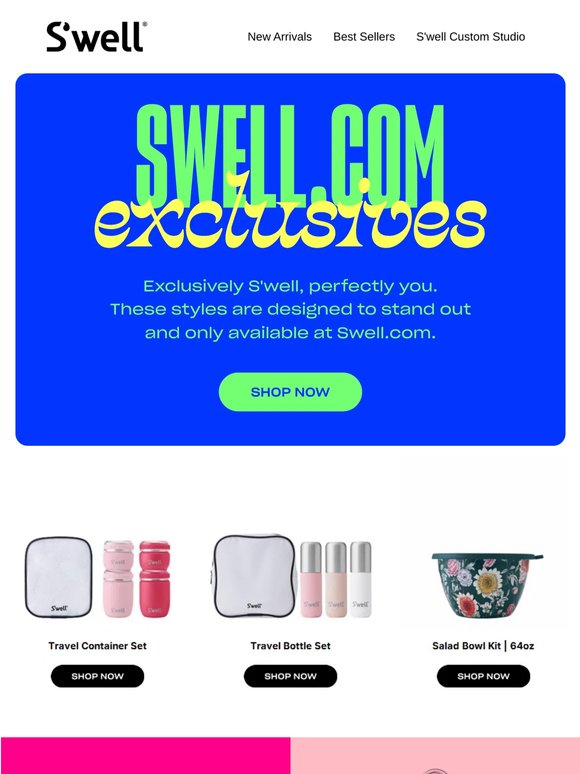 S’well Exclusives You Won't Find Anywhere Else