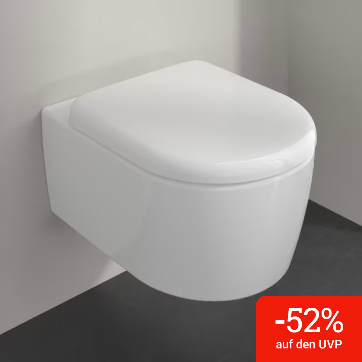 Villeroy & Boch Skyla WC-Combi-Pack wandhängend mit TwistFlush