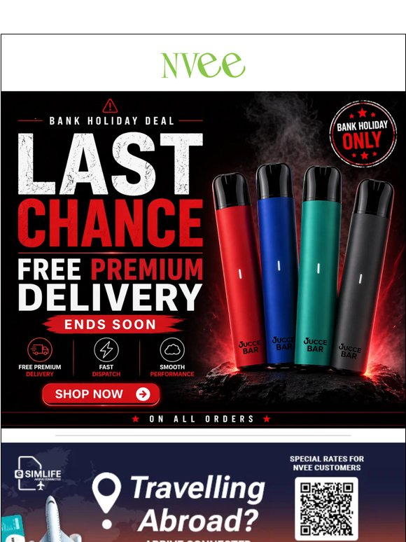 ⏳ Last Chance – Free Delivery Ends Soon