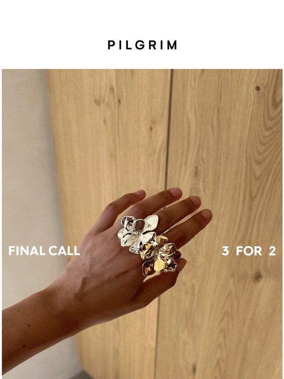 3 FOR 2 ENDS TONIGHT