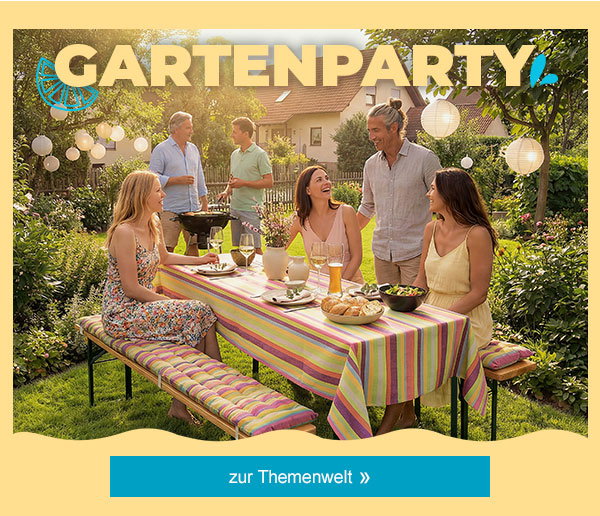 Gartenparty! Zur Themenwelt! 
