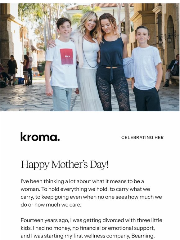 Celebrating all Mothers, Daughters and Sisters this Mother’s Day 🤍