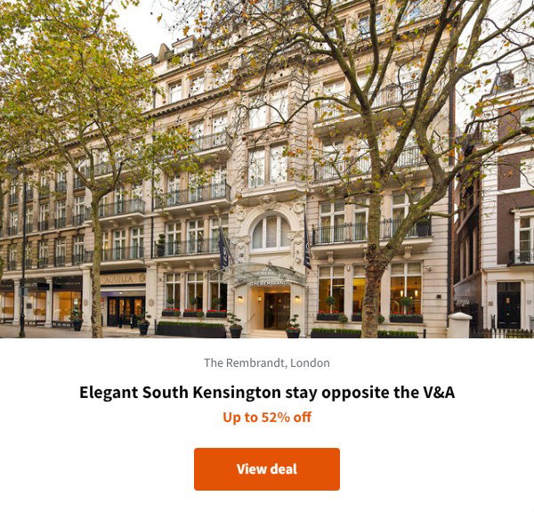Elegant South Kensington stay opposite the V&A