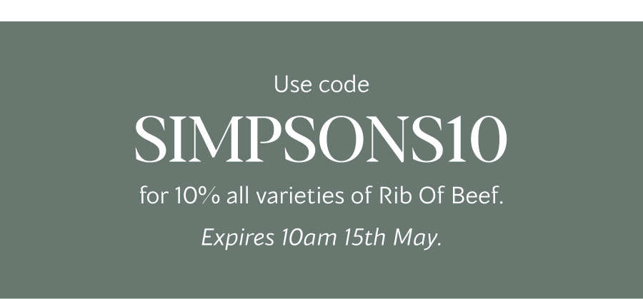 Use code SIMPSONS10