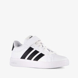 Adidas Grand Court 3.0 kinder sneakers wit zwart