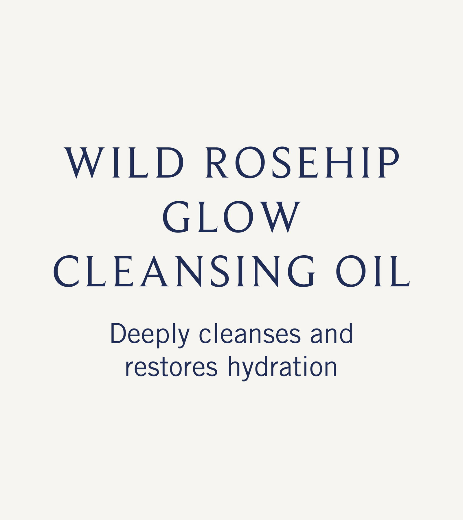 WRH Glow Cleansing Oil