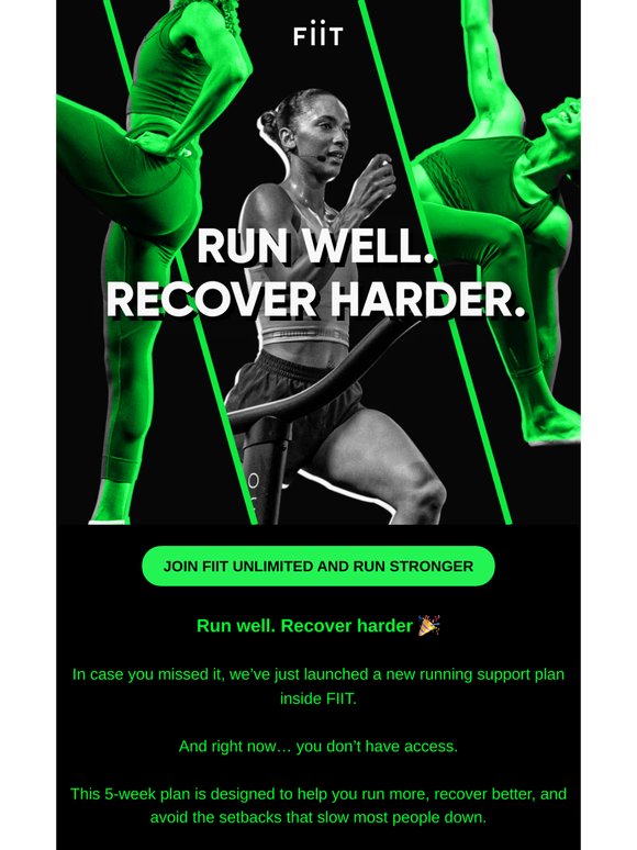 This is your Running reminder!