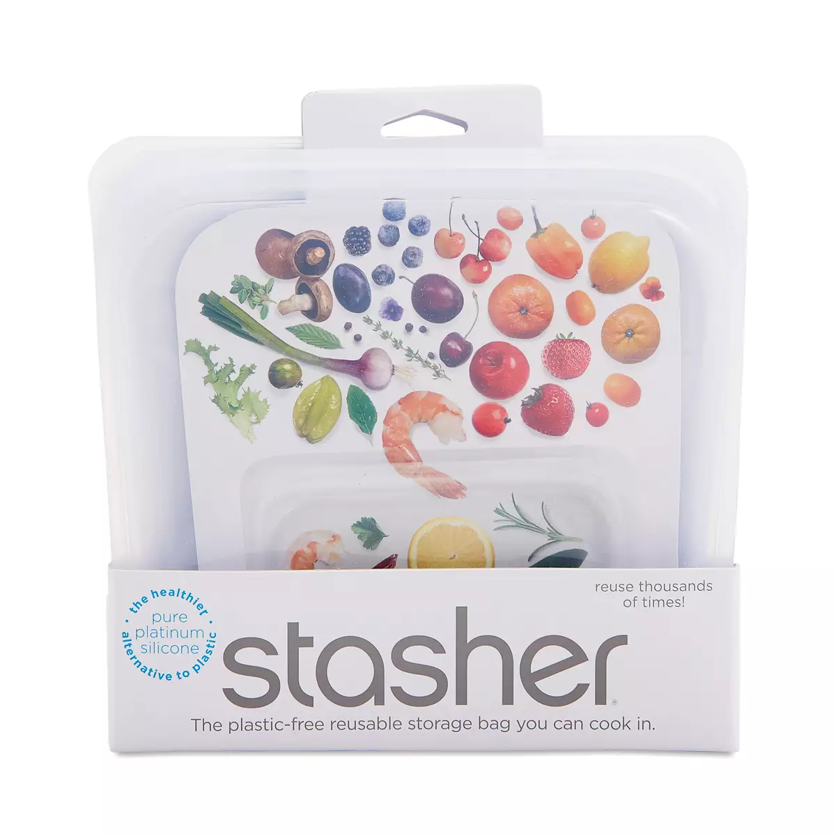 Stasher Reusable Silicone Sandwich Bag
