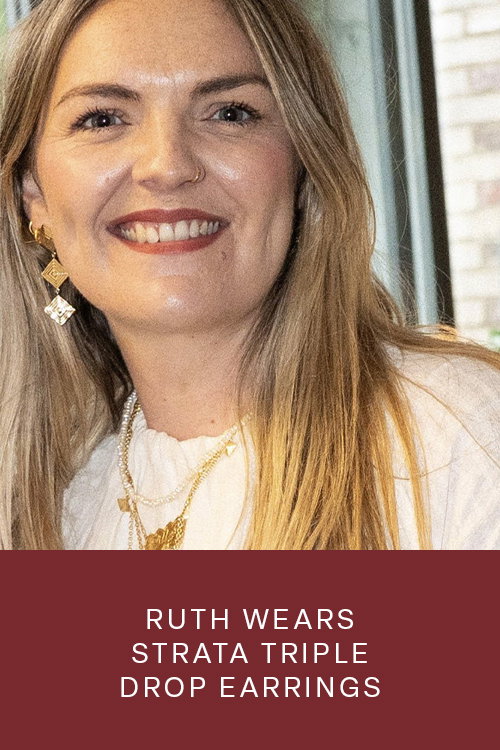 Strata Triple Drop Earrings