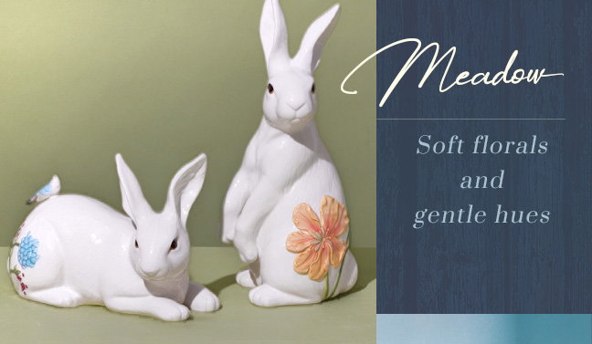 Shop Meadow for soft florals and gental hues